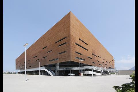 The 2016 Rio Olympics Handball Arena